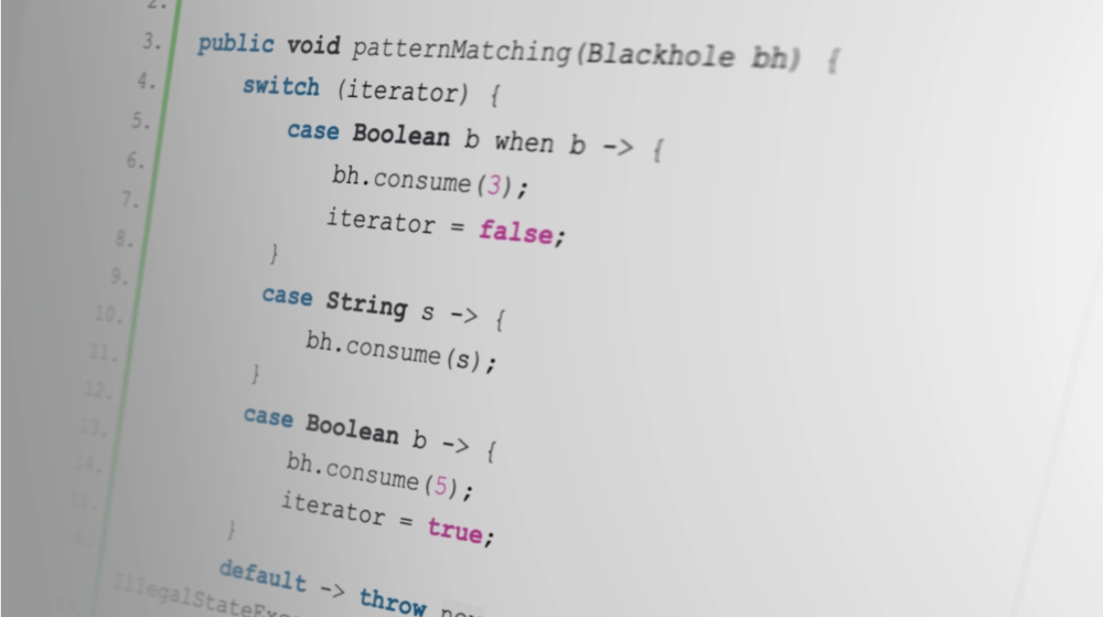 Code snippet from Jakub's blog
